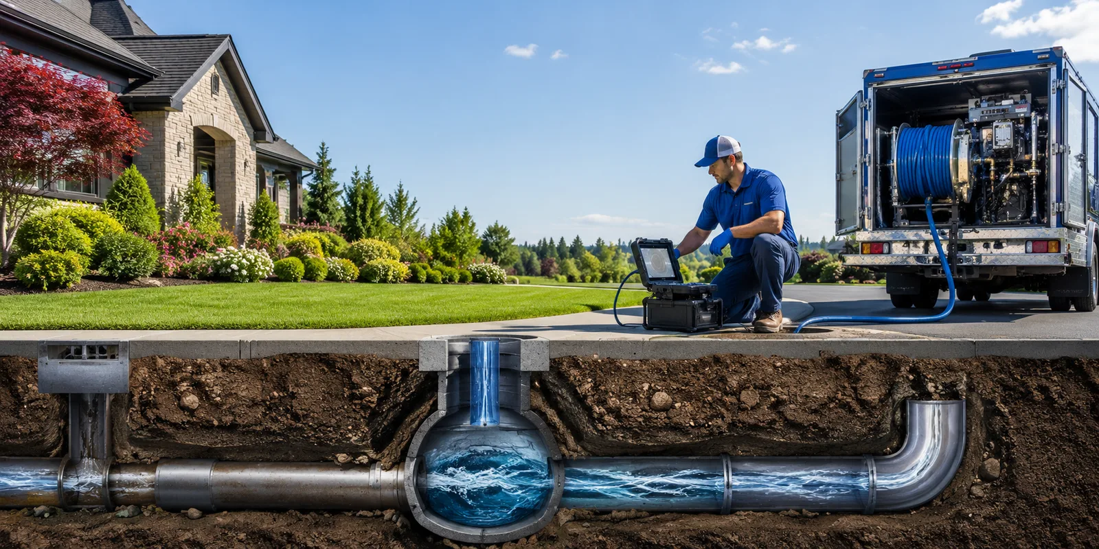 Drainage restoration information for Green Lane, PA